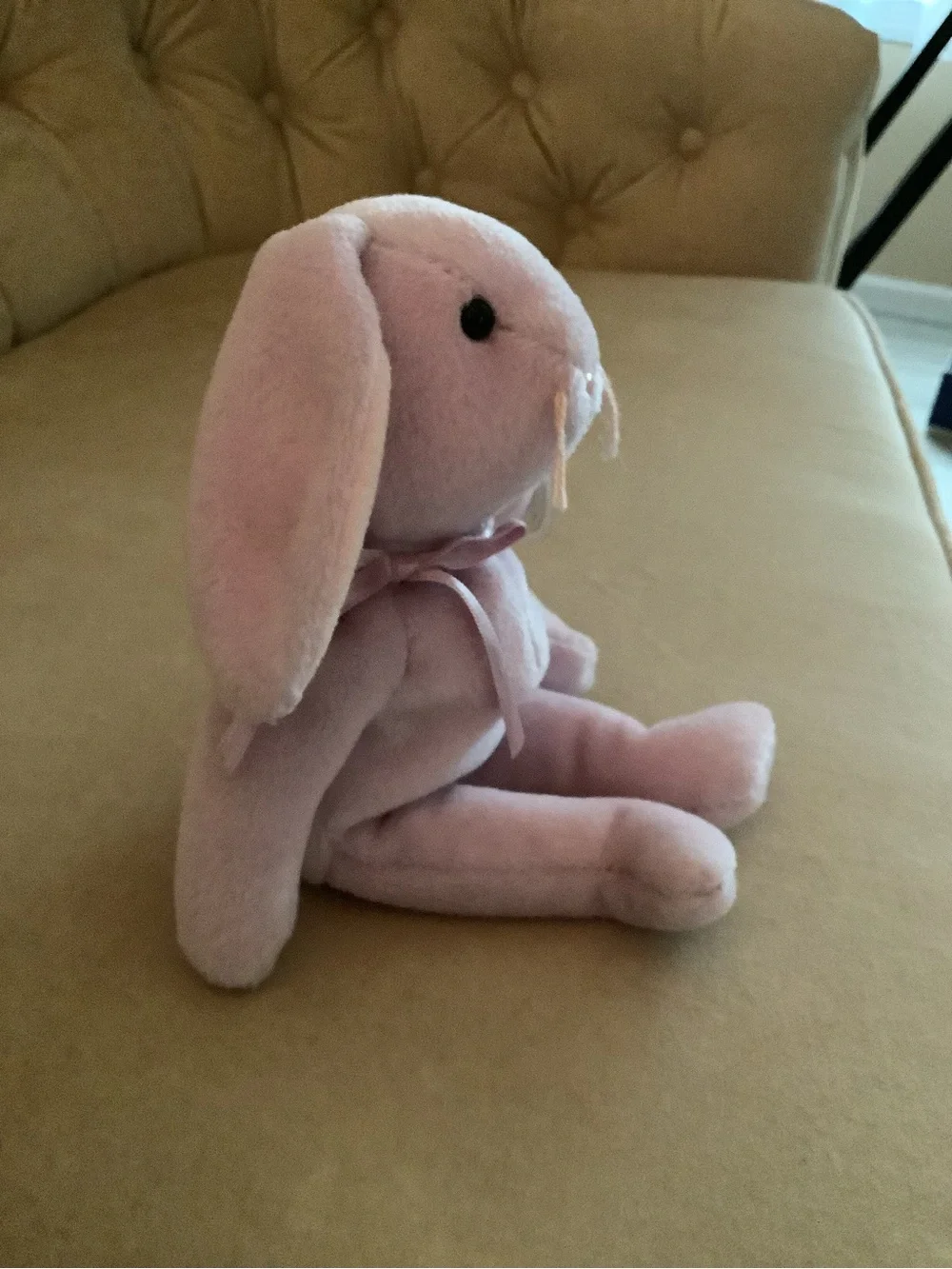 Ty Lavender Floppy Bunny Plush - Floppity
